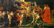 Peter Paul Rubens The Coronation of Marie de Medici France oil painting artist